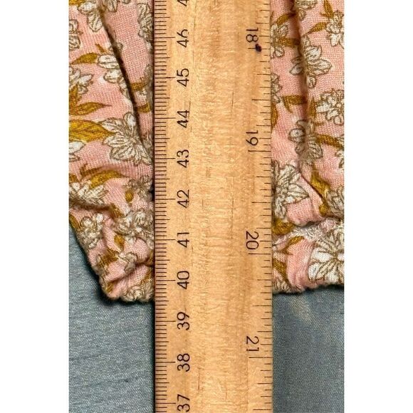 MilkBarn Daisy Bamboo Newborn Gown Sleeper Onesie Girls 0-3 Months - Picture 6 of 8